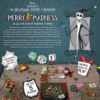 Disney Tim Burton&#039;s The Nightmare Before Christmas Merry Madness