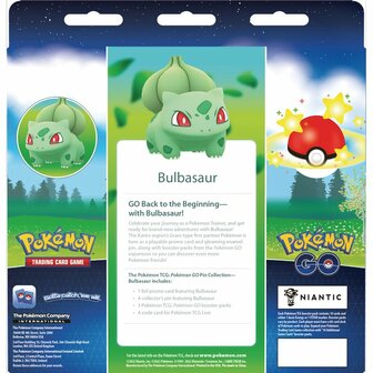 Pokémon GO: Pin Box Collection Bulbasaur