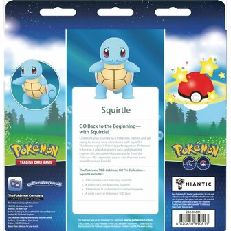 Pokémon GO: Pin Box Collection Squirtle