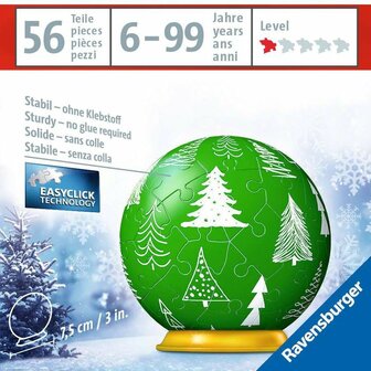 Kerstbal Kerstboom - 3D Puzzel (54)