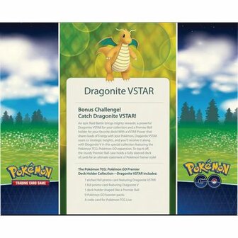 Pokémon GO: Premium Deck Holder Collection - Dragonite VSTAR