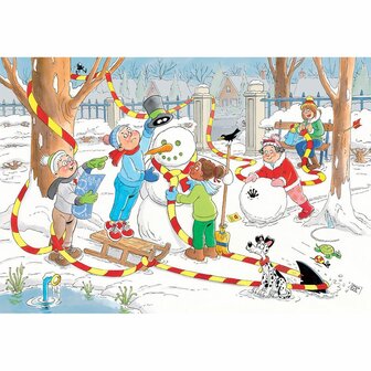 De Sneeuwpop - Jan van Haasteren Junior Puzzel (150)