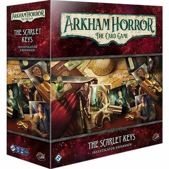 Arkham Horror: The Card Game &ndash; The Scarlet Keys (Investigator Expansion)
