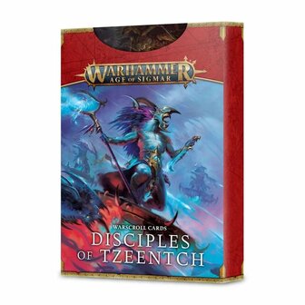 Warhammer: Age of Sigmar - Disciples of Tzeentch: Warscroll Cards