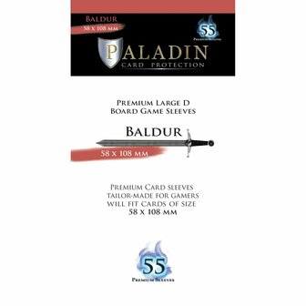 Paladin Sleeves: Baldur (58&times;108mm)