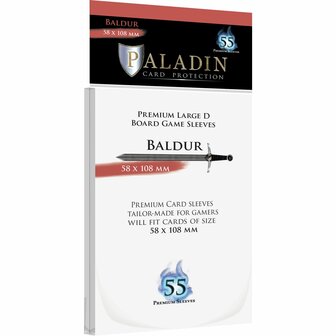 Paladin Sleeves: Baldur (58&times;108mm)