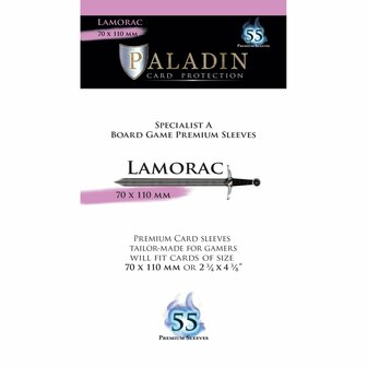 Paladin Sleeves: Lamorac (70x110mm)