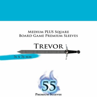 Paladin Sleeves: Trevor (76x76mm)