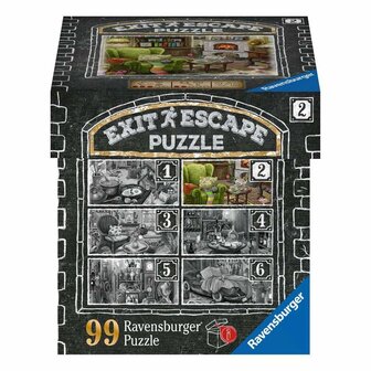 Escape Puzzel: Het Spookachtige Herenhuis #2: De Woonkamer (99)