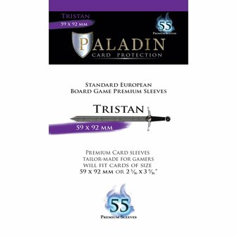 Paladin Sleeves: Tristan (59x92mm)