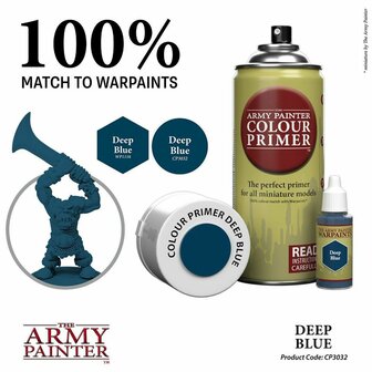 Colour Primer - Deep Blue (The Army Painter)