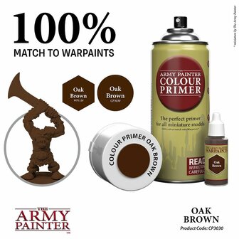 Colour Primer - Oak Brown (The Army Painter)