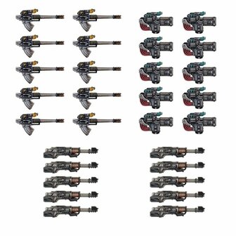 Warhammer: The Horus Heresy - Heavy Weapons Upgrade Set (Volkite Culverins, Lascannons, and Autocannons)