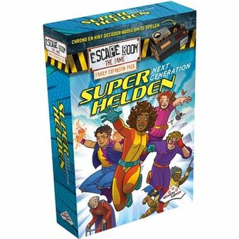 Escape Room The Game Uitbreidingset: Super Helden Next Generation