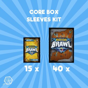 Super Fantasy Brawl: Corebox Sleeves Kit