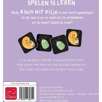 Speel Memo met Klein Wit Visje (2+)