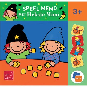 Speel Memo met Heksje Mimi (3+)