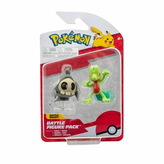 Pokémon Battle Figure: Duskull & Treecko