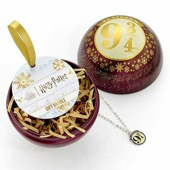 Harry Potter Christmas Bauble: Platform 9 3/4