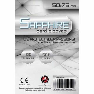 Sapphire Card Sleeves (50x75mm)