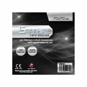 Sapphire Card Sleeves (70x70mm)