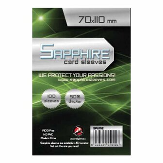 Sapphire Card Sleeves (70x110mm)
