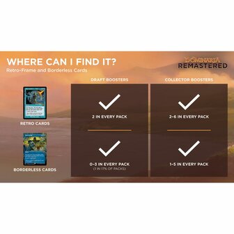 MTG: Dominaria Remastered - Draft Booster