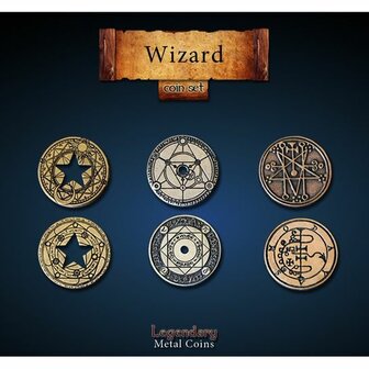 Metal Coins: Wizard