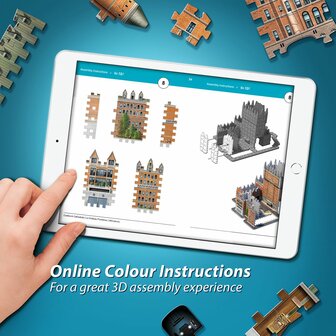 Le Ch&acirc;teau Frontenac - Wrebbit 3D Puzzle (865)