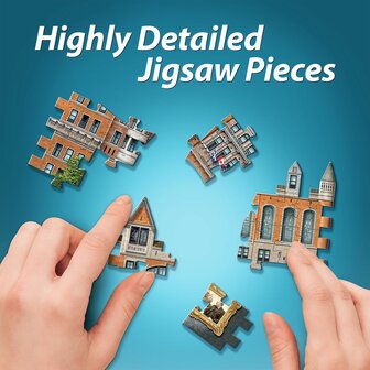 Le Ch&acirc;teau Frontenac - Wrebbit 3D Puzzle (865)