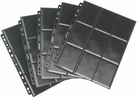 Sideloading 18-Pocket Pages Black (10)