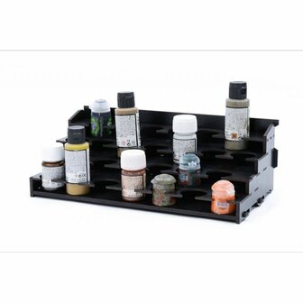 Black Paint Rack: Top (Pigment)