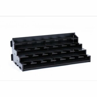 Black Paint Rack: Top (Pigment)