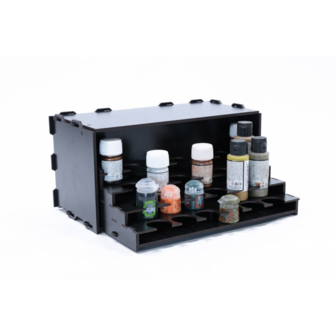 Black Paint Rack: Uitschuifbaar rek (Pigment)