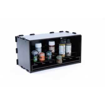 Black Paint Rack: Uitschuifbaar rek (Pigment)