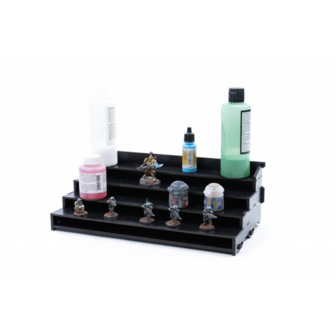 Black Paint Rack: Top (Tribune)