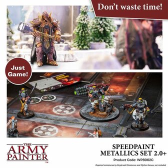 Speedpaint Metallics Set 2.0 (The Army Painter)