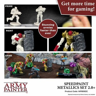 Speedpaint Metallics Set 2.0 (The Army Painter)