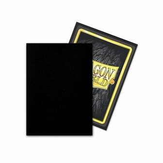 Dragon Shield Black Outer Sleeves (63x88mm) - 100x