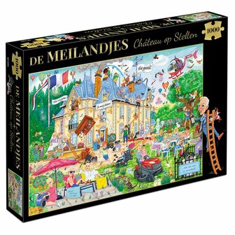 De Meilandjes Puzzel - Ch&acirc;teau op Stelten (1000)