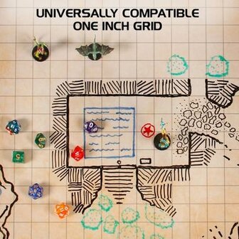 RPG Grid Mat