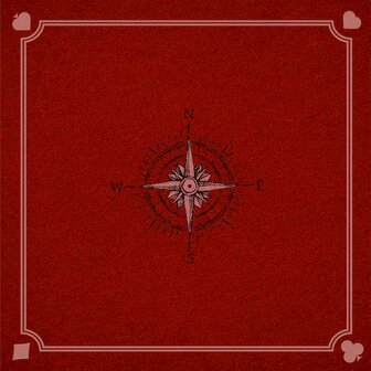 Red Playmat (50x50cm)