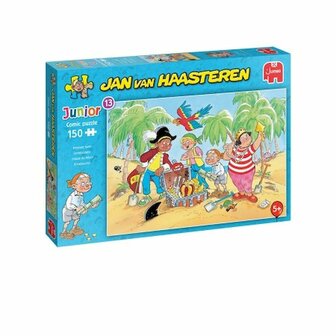 Schatzoeken - Jan van Haasteren Junior Puzzel (150)