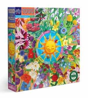 Flower Calendar - Puzzel (1000)