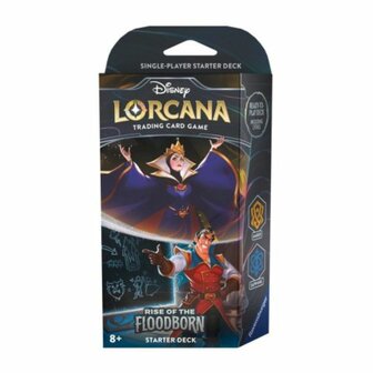 Disney Lorcana - Rise of the Floodborn - Starter Deck The Queen and Gaston