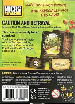Diamant Uitbreiding - Caution &amp; Betrayal