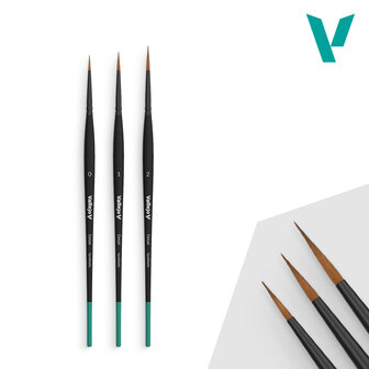 Design Brush Set: Detail Series (Vallejo)