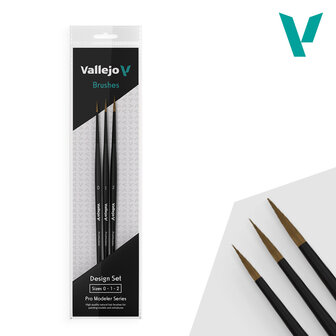 Design Brush Set: Pro Modeler Series (Vallejo)