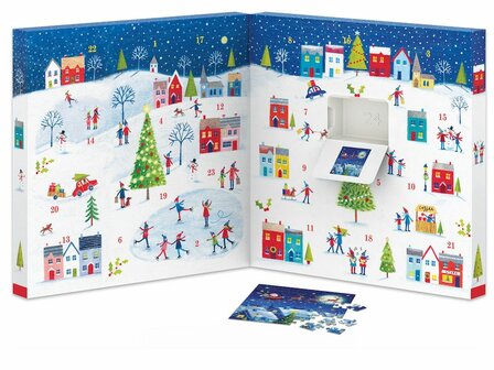 Adventskalender met puzzels: Christmas Town