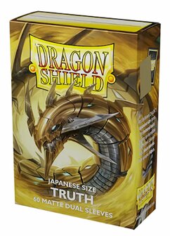 Dragon Shield Dual Matte Sleeves: Japanese Truth (59x86mm) - 60x